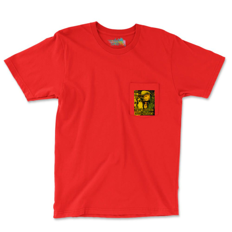 Tales Of The Gold Monkey 80s Pocket T-shirt | Artistshot