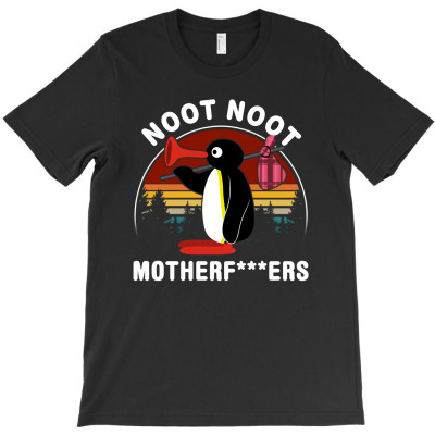 Noot Noot Motherfuckers Vintage T-shirt Designed By Mehtap