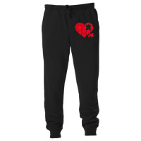 Jigsaw Puzzle Heart Unisex Jogger | Artistshot