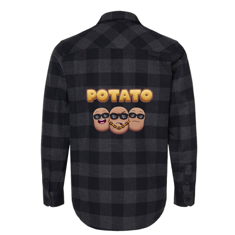 Is Potato Sweet Cute Shirt Sticker Flannel Shirt by ava_shirts | Artistshot