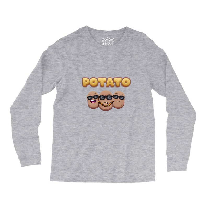 Is Potato Sweet Cute Shirt Sticker Long Sleeve Shirts by ava_shirts | Artistshot