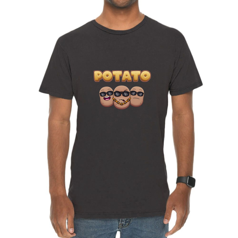 Is Potato Sweet Cute Shirt Sticker Vintage T-Shirt by ava_shirts | Artistshot