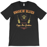 Smokin' Blues   Cigar Box Guitars T-shirt | Artistshot