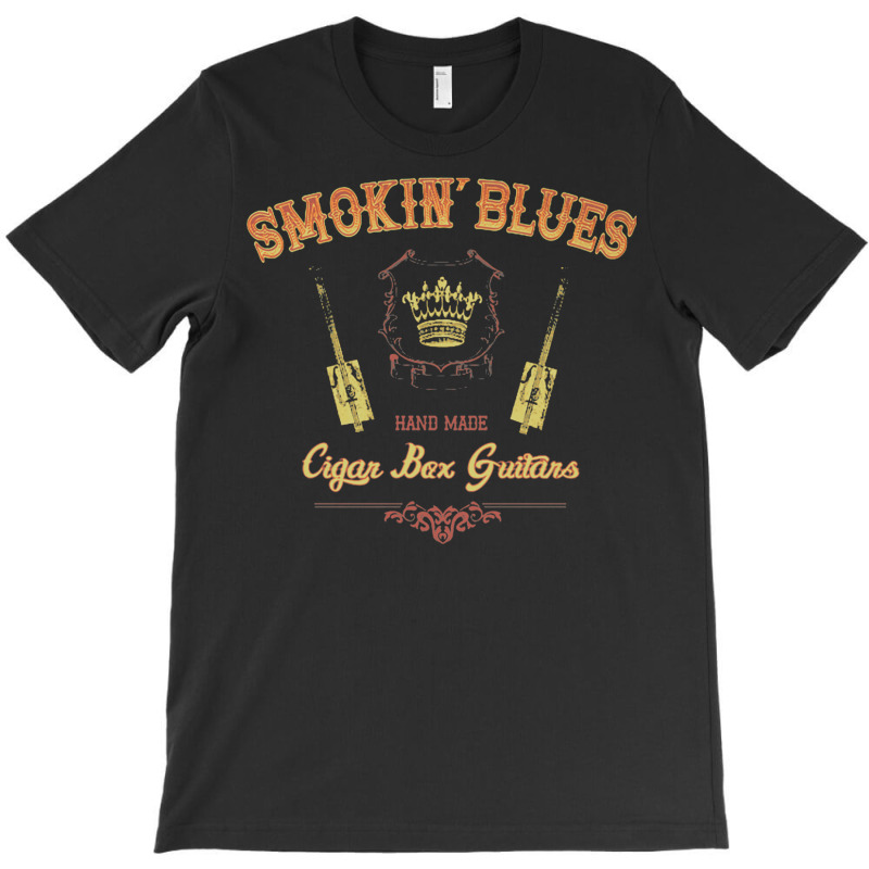 Smokin' Blues   Cigar Box Guitars T-Shirt by nicolslauthao | Artistshot