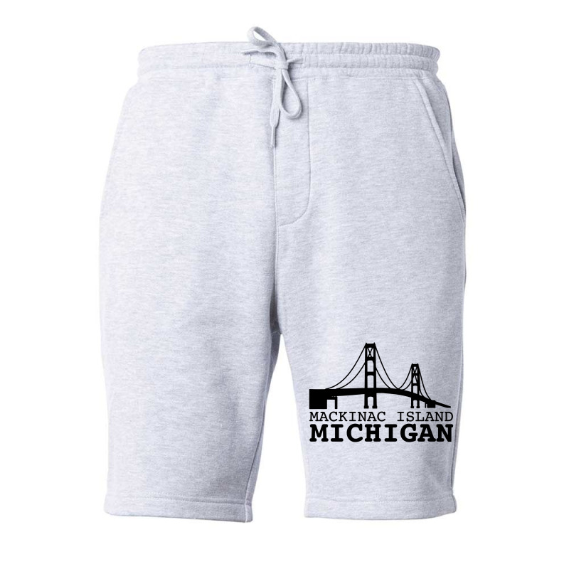 Mackinac Island Michigan Fleece Short | Artistshot