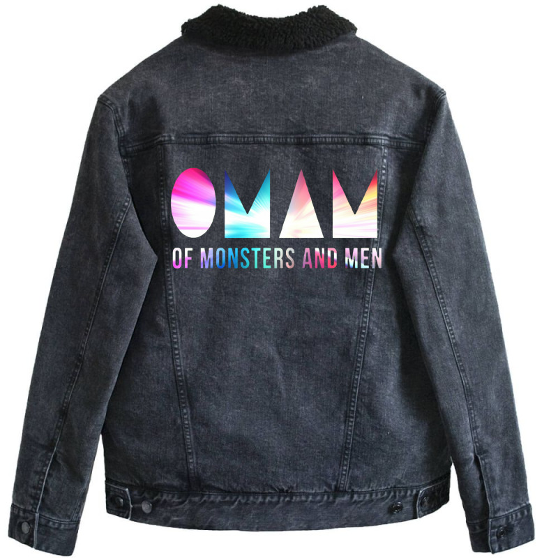Omam Of Monsters And Men Unisex Sherpa-lined Denim Jacket | Artistshot