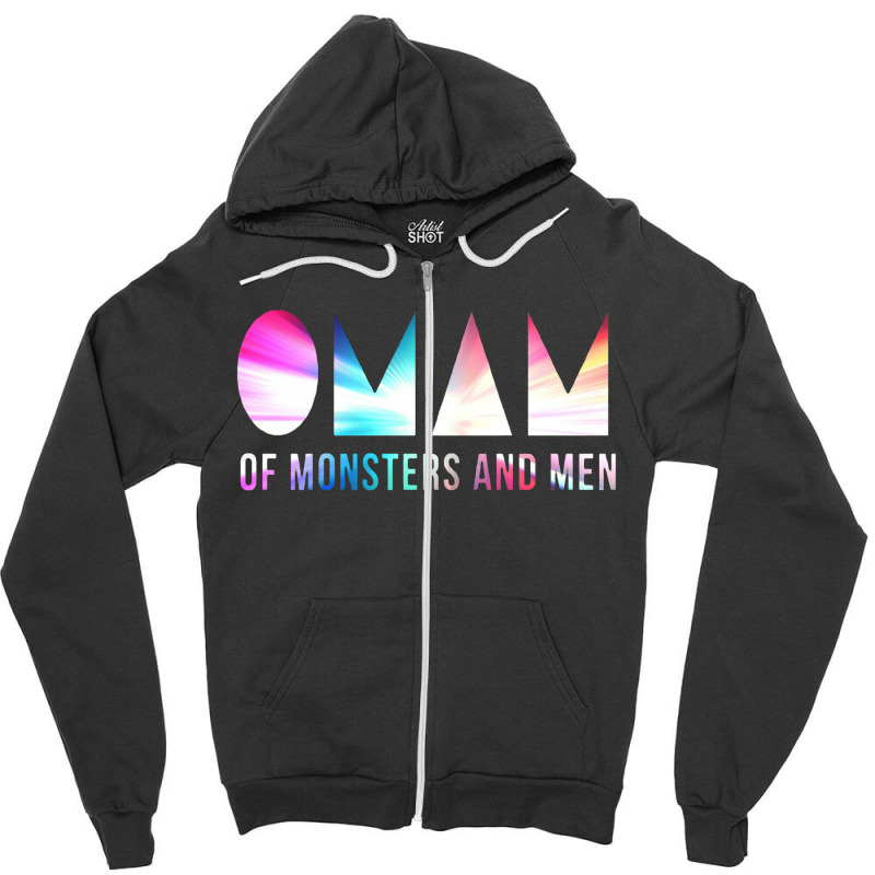 Omam Of Monsters And Men Zipper Hoodie | Artistshot