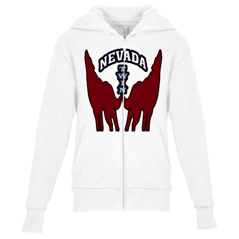 Nevada Twin Youth Zipper Hoodie | Artistshot