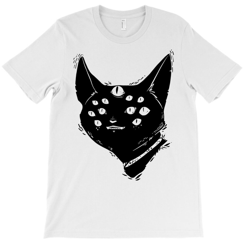 Strange Weird Many Eyed Cat Creature T-Shirt by nicolslauthao | Artistshot