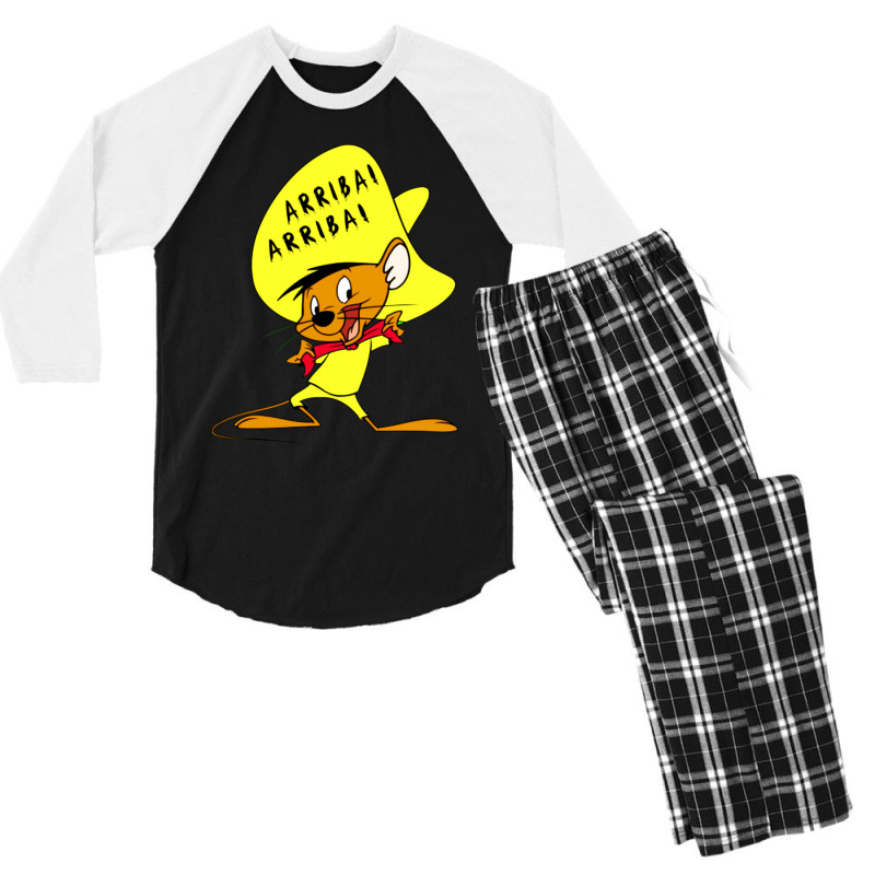 Arriba Speedy Gonzales Men's 3/4 Sleeve Pajama Set | Artistshot