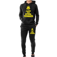 Keep Calm I'm An Official Teenager Hoodie & Jogger Set | Artistshot