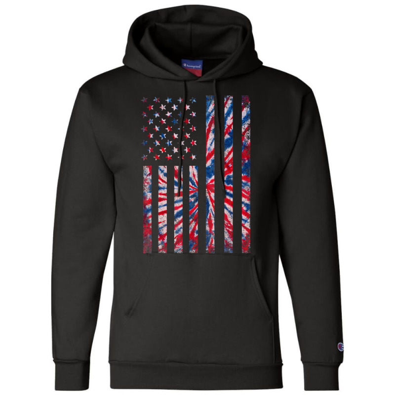 Champion hoodie red white and cheap blue