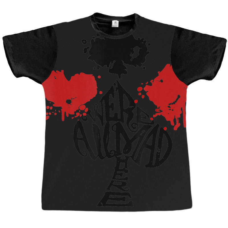 Alice In Wonderland Heart Club Diamond Spade Graphic T-shirt | Artistshot