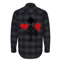 Alice In Wonderland Heart Club Diamond Spade Flannel Shirt | Artistshot