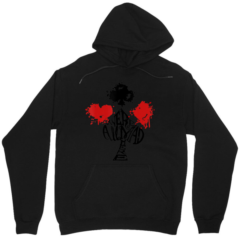 Alice In Wonderland Heart Club Diamond Spade Unisex Hoodie | Artistshot