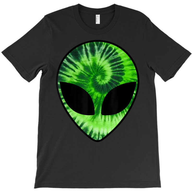 Alien Head Green Glow Party Rave Men And Women T-shirt | Artistshot