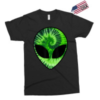 Alien Head Green Glow Party Rave Men And Women Exclusive T-shirt | Artistshot