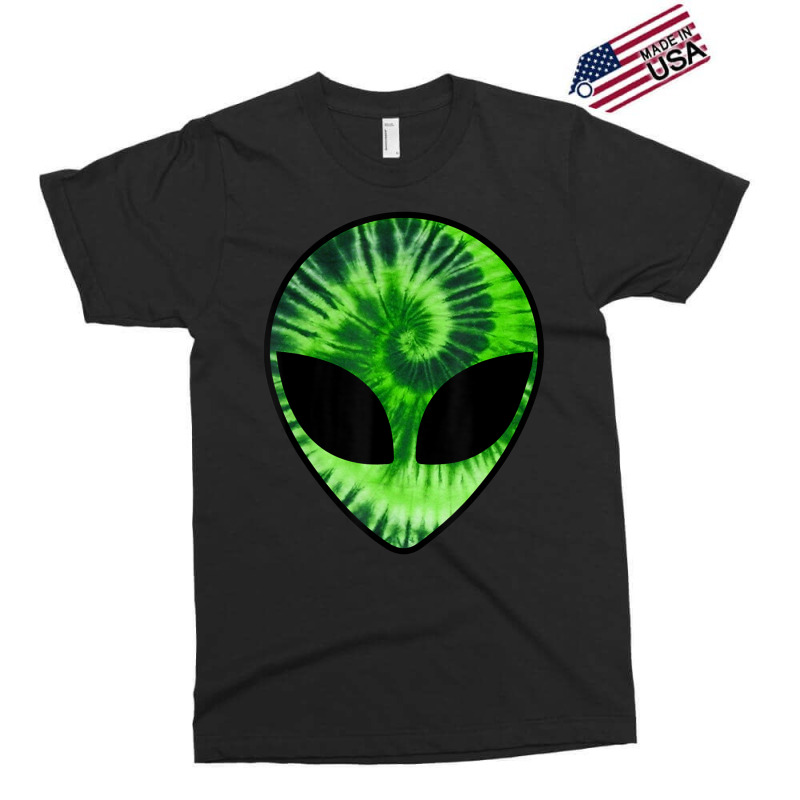 Alien Head Green Glow Party Rave Men And Women Exclusive T-shirt | Artistshot