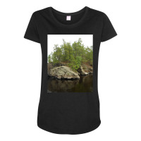 Rock Island Maternity Scoop Neck T-shirt | Artistshot