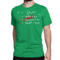 Theoretical Physics Equations   Standard Model Hig Classic T-shirt | Artistshot