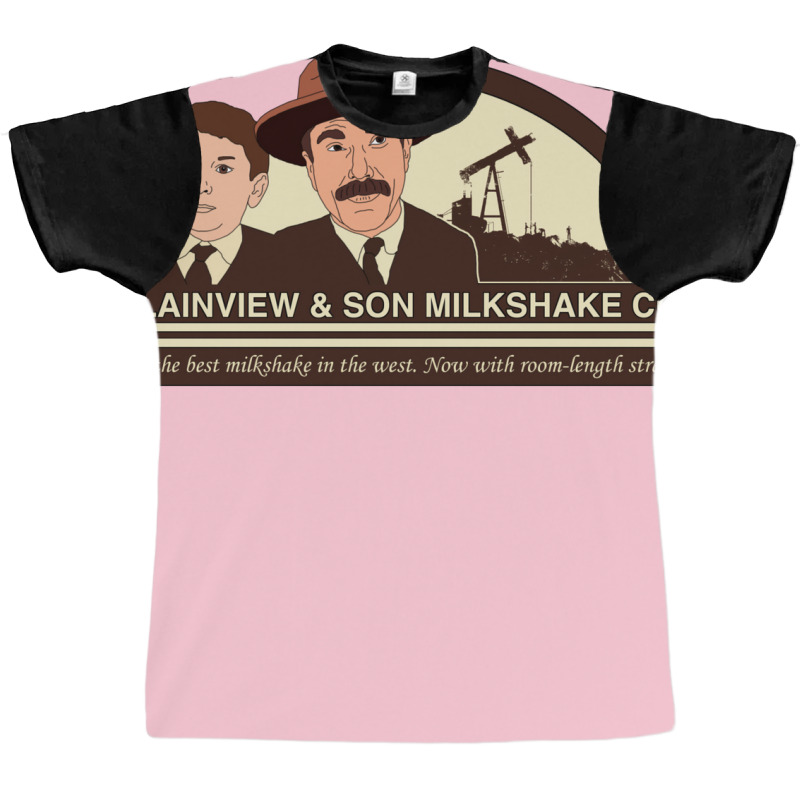 There Will Be Milkshakes Graphic T-shirt by amarneovernc | Artistshot