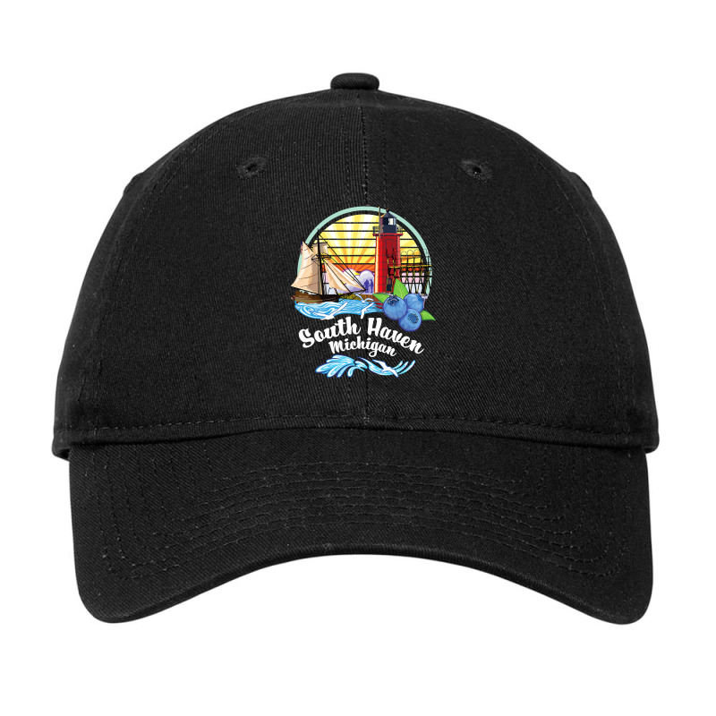 South Haven Michigan Adjustable Cap | Artistshot