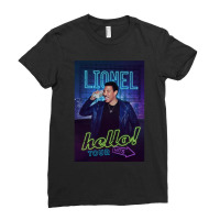 Lionel Richie Hello Tour Dates 2019 Ladies Fitted T-shirt | Artistshot