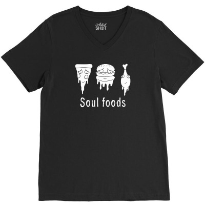 Soul Foods New V-neck Tee Designed By Sidik