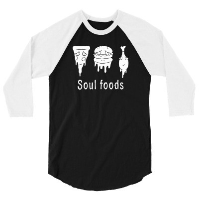 Soul Foods New 3/4 Sleeve Shirt Designed By Sidik