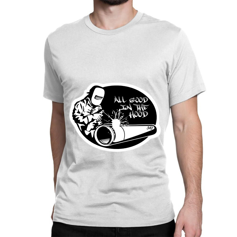 Welder Classic T-shirt by NAPHY-SHOP | Artistshot