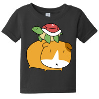 Guinea Pig And Tiny Turtle Baby Tee | Artistshot