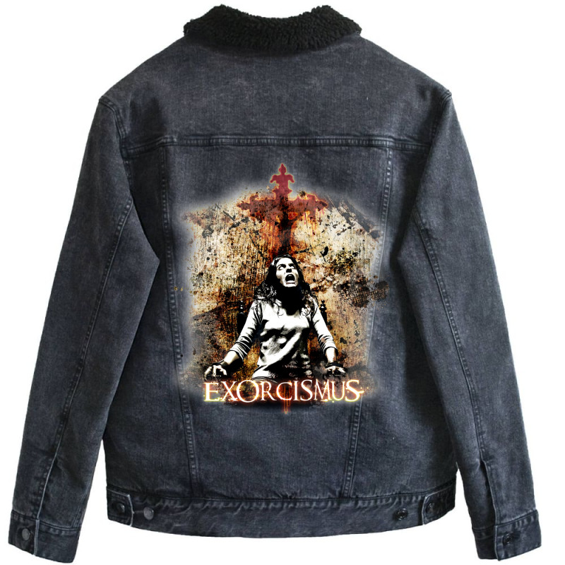 Exorcismus Unisex Sherpa-lined Denim Jacket | Artistshot