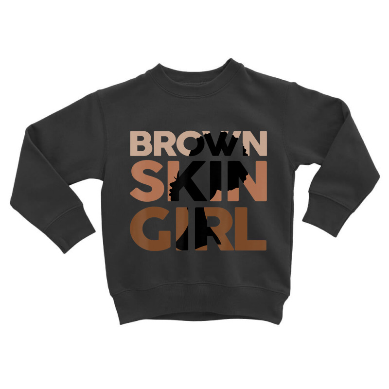 Black Melanin Queen Magic Brown Skin Girl Juneteen Toddler Sweatshirt | Artistshot