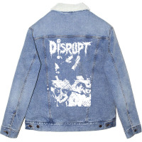 Disrupt Unisex Sherpa-lined Denim Jacket | Artistshot