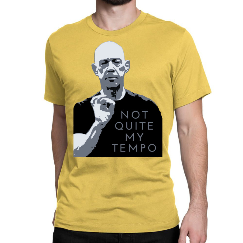 Not Quite My Tempo Black And White Classic T-shirt by gbarahorgmox | Artistshot