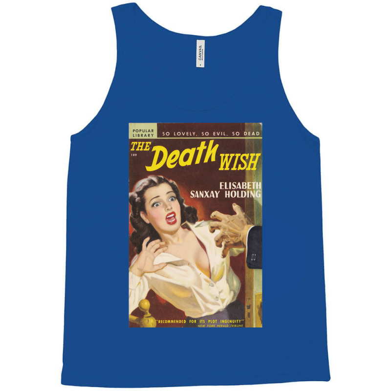 Vintage Hardboiled Detective Paperback Cover 14 Tank Top | Artistshot