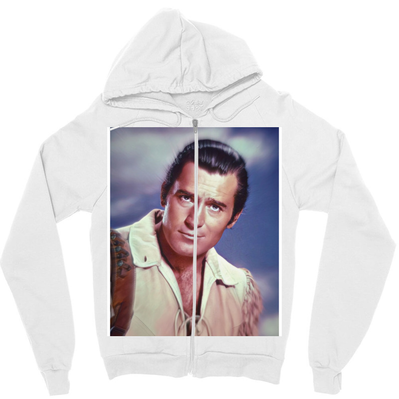 Clint Walker  2 Zipper Hoodie | Artistshot