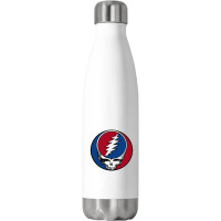 Grateful Blizt Blue Dead Stainless Steel Water Bottle | Artistshot