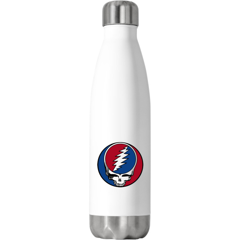 Grateful Blizt Blue Dead Stainless Steel Water Bottle | Artistshot