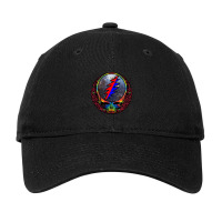 Flower Grateful Sky Dead Adjustable Cap | Artistshot