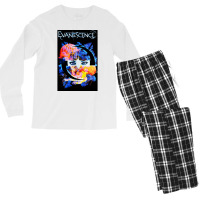 Colorful Amy Lee Evanescence Design Men's Long Sleeve Pajama Set | Artistshot