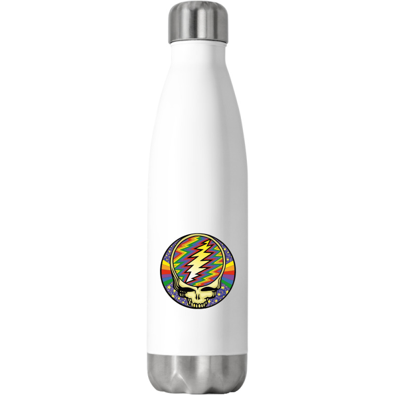 Grateful Color Dead Stainless Steel Water Bottle | Artistshot