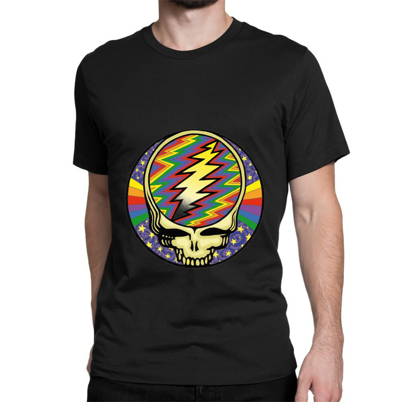 Grateful Color Dead Classic T-shirt | Artistshot