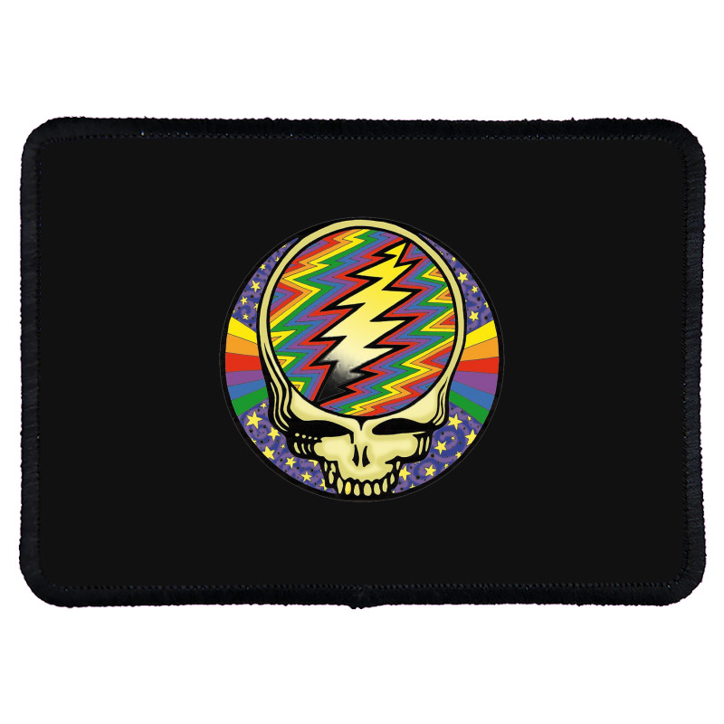 Grateful Color Dead Rectangle Patch | Artistshot