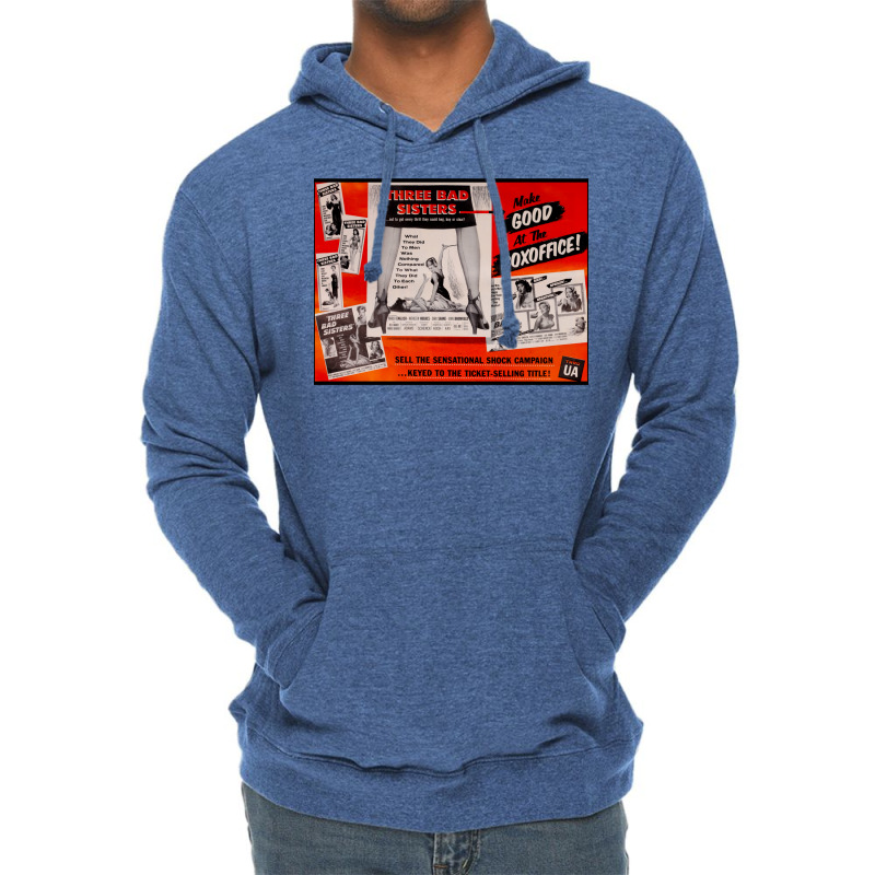 Another Great Vintage Exploitation Movie Poster Lightweight Hoodie by mimadarotnah | Artistshot