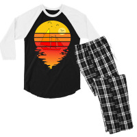 Sailing T  Shirt Love Sailing T  Shirt Men's 3/4 Sleeve Pajama Set | Artistshot