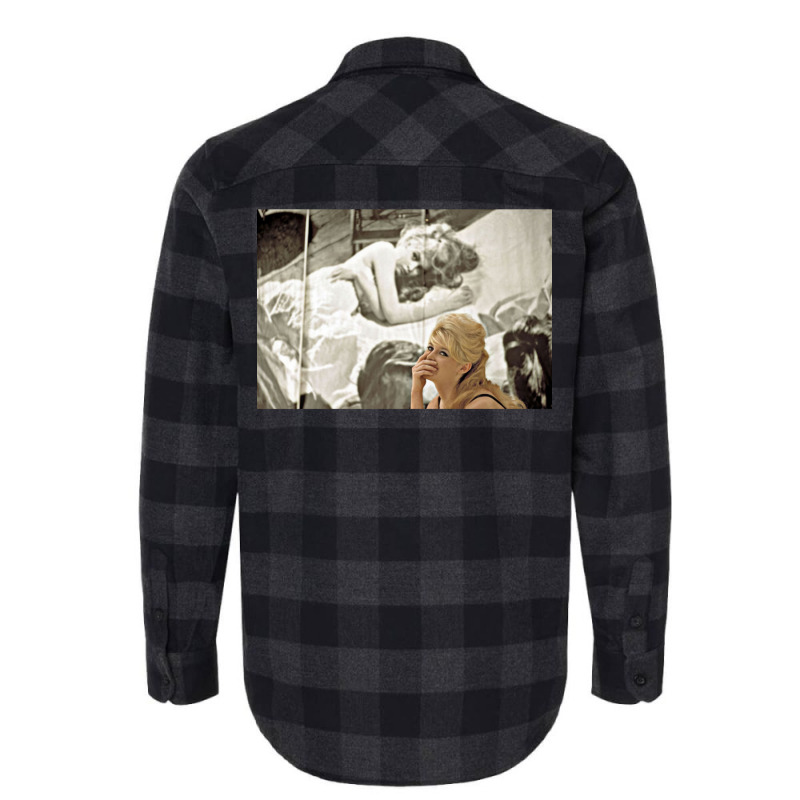 Brigitte Bardot Actress  5 Flannel Shirt | Artistshot