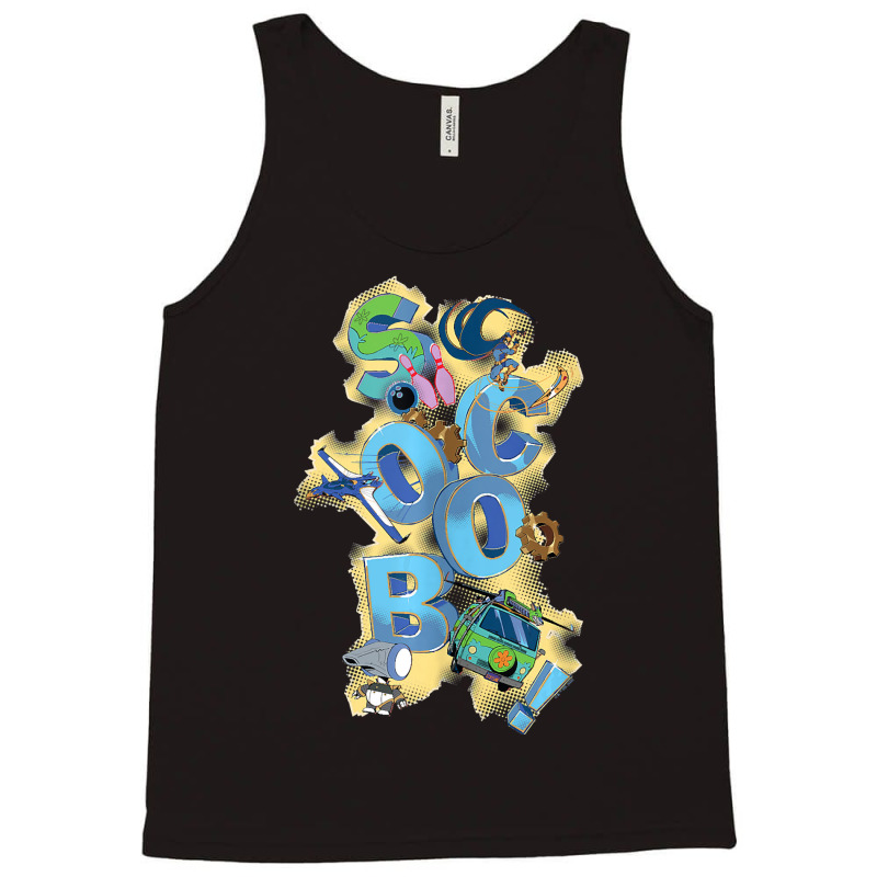 Trending Scoob! Title Stacked Tank Top by marylburgess | Artistshot