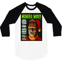 Another Great Vintage Monster World Magazine Chris 3/4 Sleeve Shirt | Artistshot