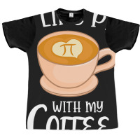 Trending Coffee With Pi Math Pun Cappuccino Graphic T-shirt | Artistshot